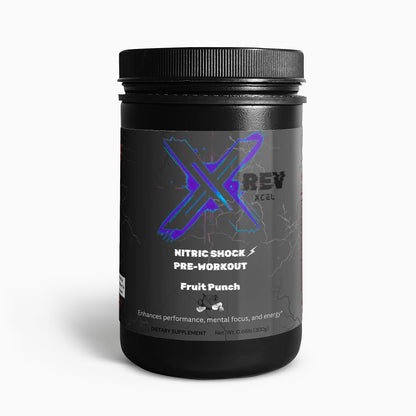 Nitric Shock Pre-Workout Powder (Fruit Punch)