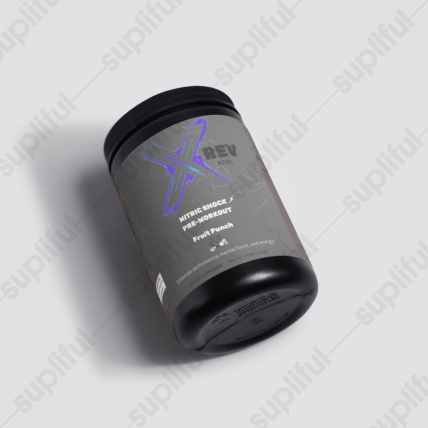 Nitric Shock Pre-Workout Powder (Fruit Punch)